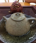 徐燕大师少有的紫砂石瓢
